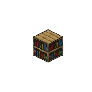本棚　マインクラフト